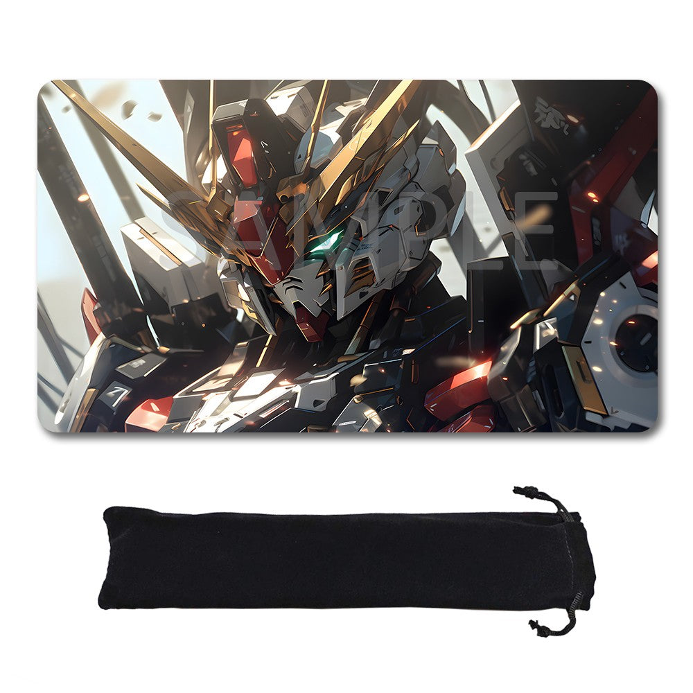 Gundam Playmat Suitable for GCG , includes Storage Bag, 24 x 14 inches (GD510144)