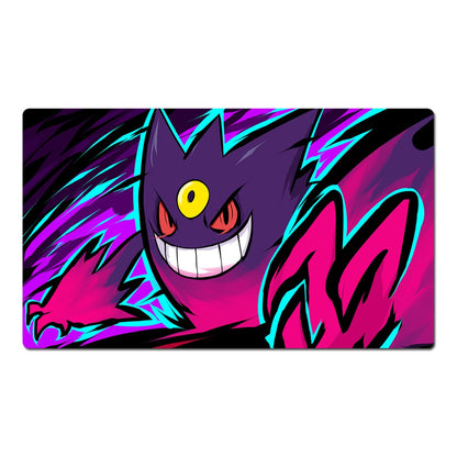 Mega Gengar Board Game Pokemon Playmat PTCG TCG CCG Pad Trading Card Games Mat