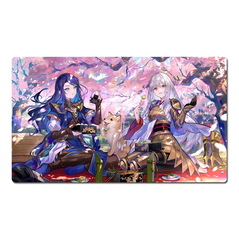Magic the Gathering Playmat Cherry Blossom Event MTG TCG CCG Card Game Play Mat