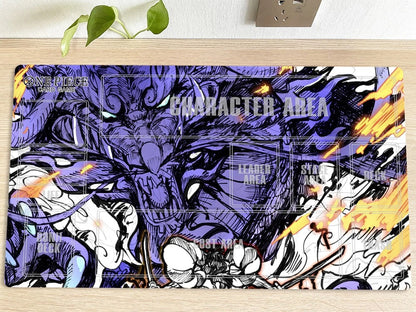 Oden vs Kaido One Piece Table Playmat OPCG TCG CCG Play Pad Trading Card Game Mat