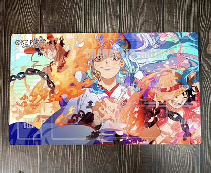 Yamato Luffy One Piece Duel Playmat OPCG TCG CCG Mouse Pad Trading Card Game Mat