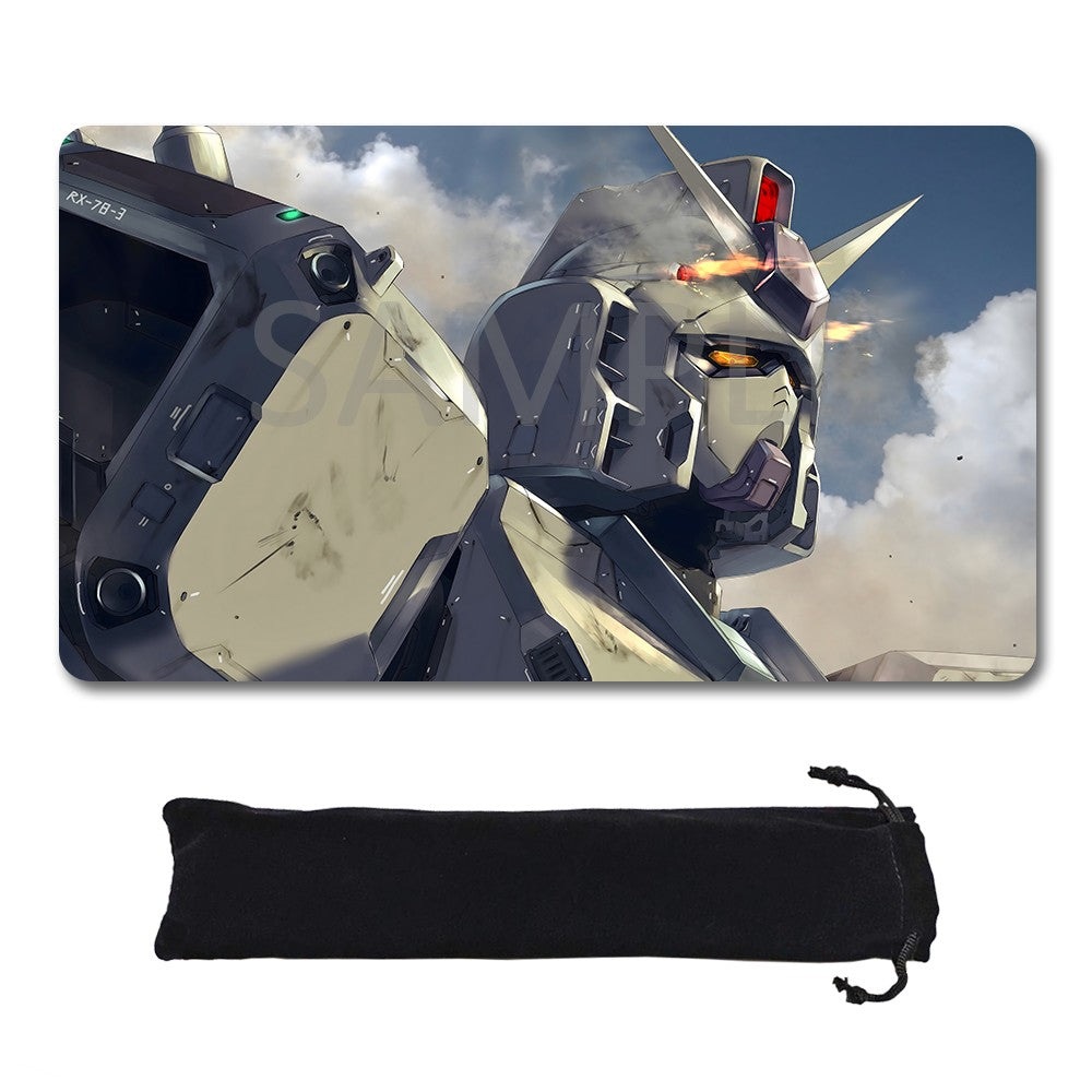 Gundam Playmat Suitable for GCG , includes Storage Bag, 24 x 14 inches (1264150)