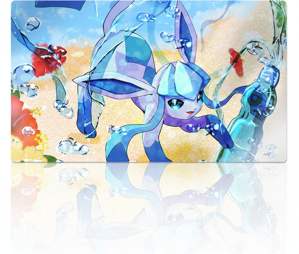 Glaceon Board Game Pokemon Table Playmat TCG CCG Mat Gaming Mouse Pad Mousepad
