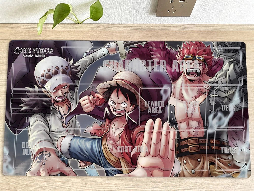 OPCG TCG CCG Mat Luffy Duel Playmat Trading Card Game DeskMat Mouse Pad One Piece