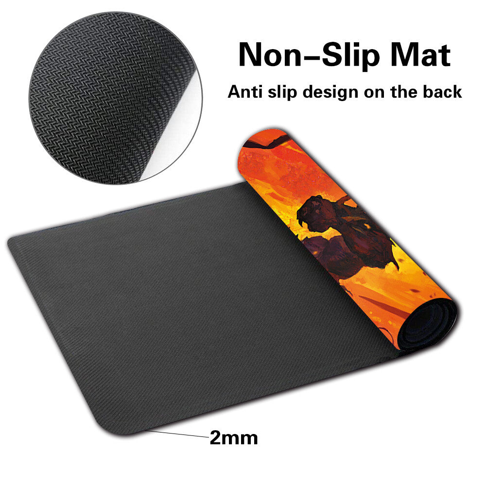 MORAUG, FURY OF AKOUM - Board Game MTG Playmat Games Mousepad Play Mat of TCG