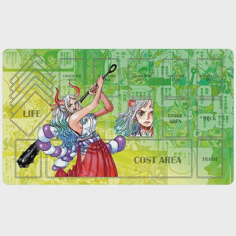 Yamato One Piece Card Game Playmat - Manga Panel Design - OPCG TCG Gaming Mat -