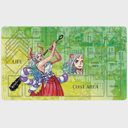 Yamato One Piece Card Game Playmat - Manga Panel Design - OPCG TCG Gaming Mat -