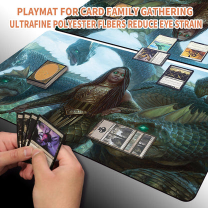 HYDRA TRAINER - Magic The Gathering MTG Playmat TCG CCG MTG Playmat Stitched Edge
