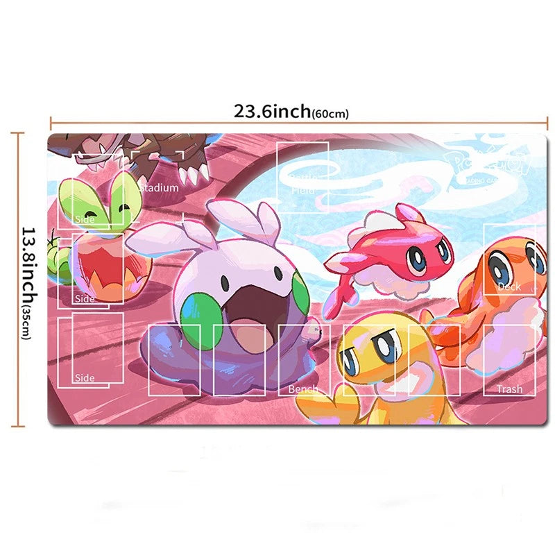 Goomy Board Game Pokemon Table Playmat TCG CCG PTCG Trading Card Game Deskmat Mousepad