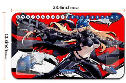Board Game Digimon Playmat With Card Zones Mousepad Playmat of TCG CCG -102374