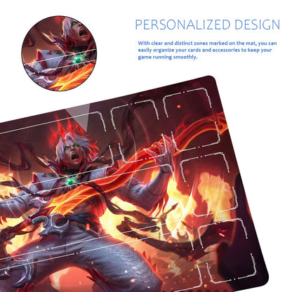 Viego - League Of Legends Riftbound Playmat 24x14 in + Free Storage Bag