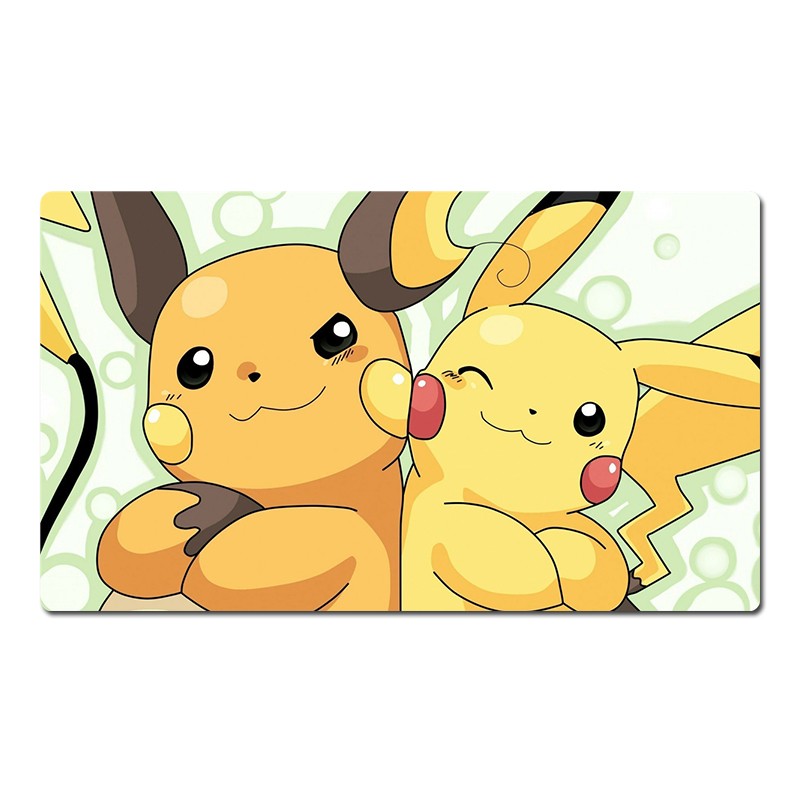 Pikachu Pokemon Table Playmat PTCG TCG CCG Pad Trading Card Game Mat Mousepad