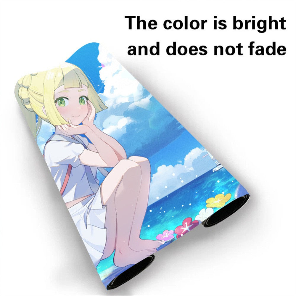 Lillie Board Games Pokemon Table Playmat Card Game Play Mat TCG CCG Mouse Pad