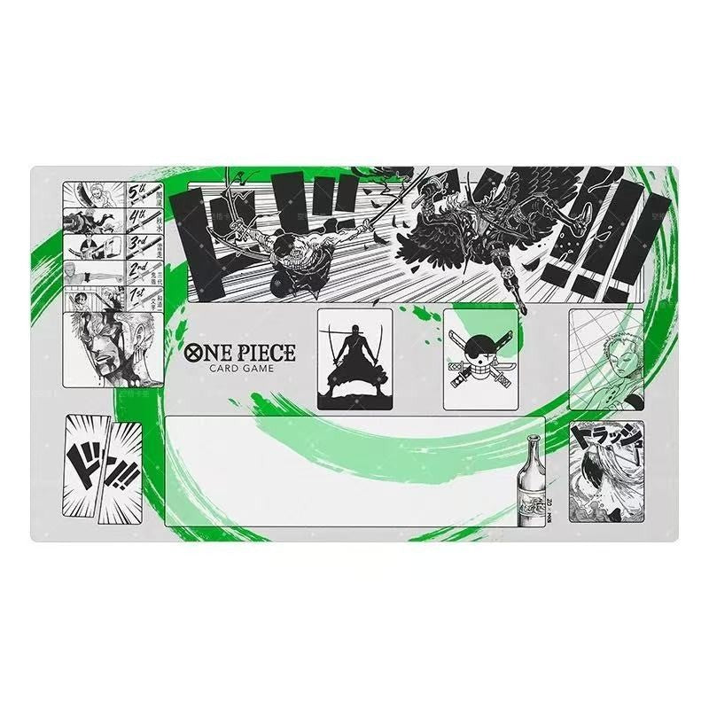 One Piece Playmat OPCG TCG Card Game PlayMat Mouse Pad 24x14in Standard Size
