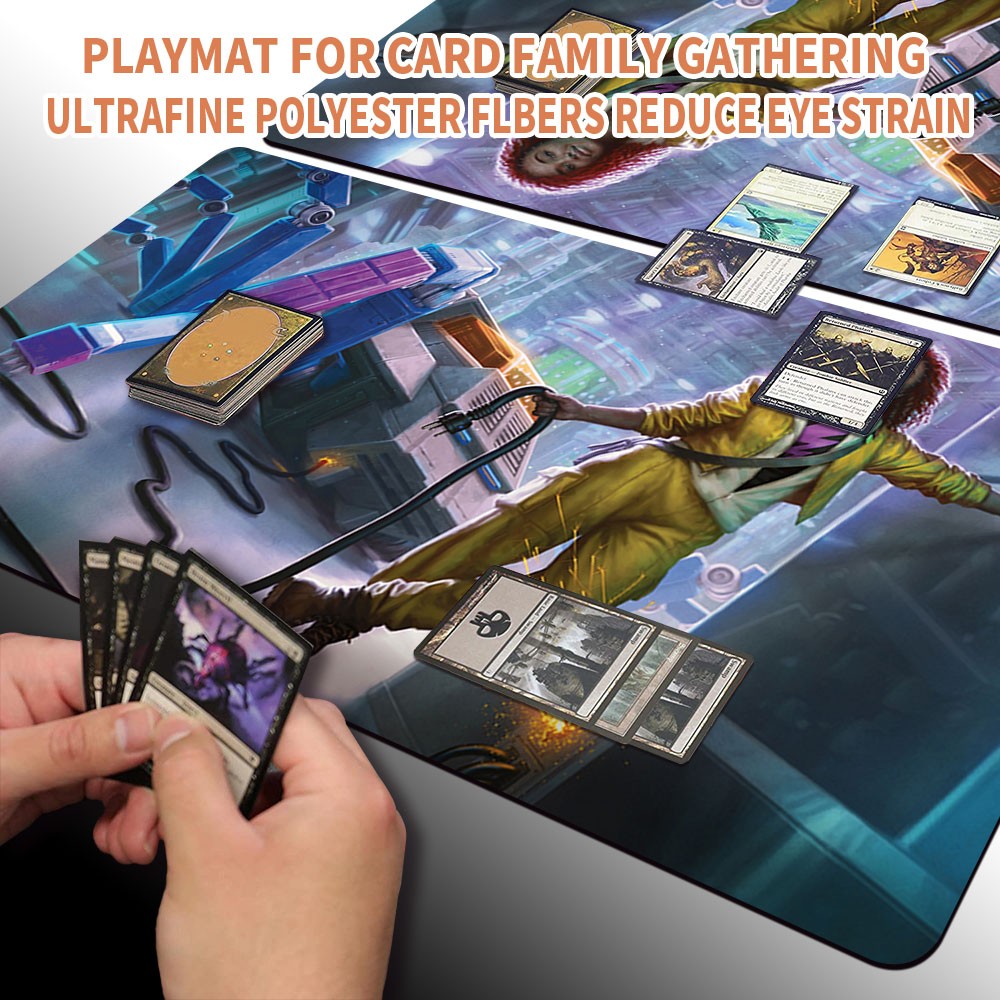 NEGATE - MTG Playmat | TCG CCG Card Game Mat | Non-Slip Base