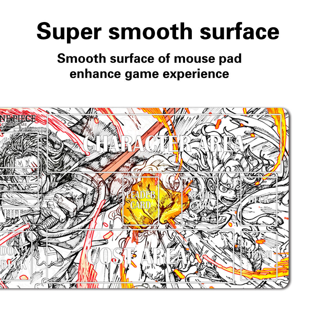 1265200 - Board Game One Piece Playmat with Zone Games Mousepad Play Mat of TCG