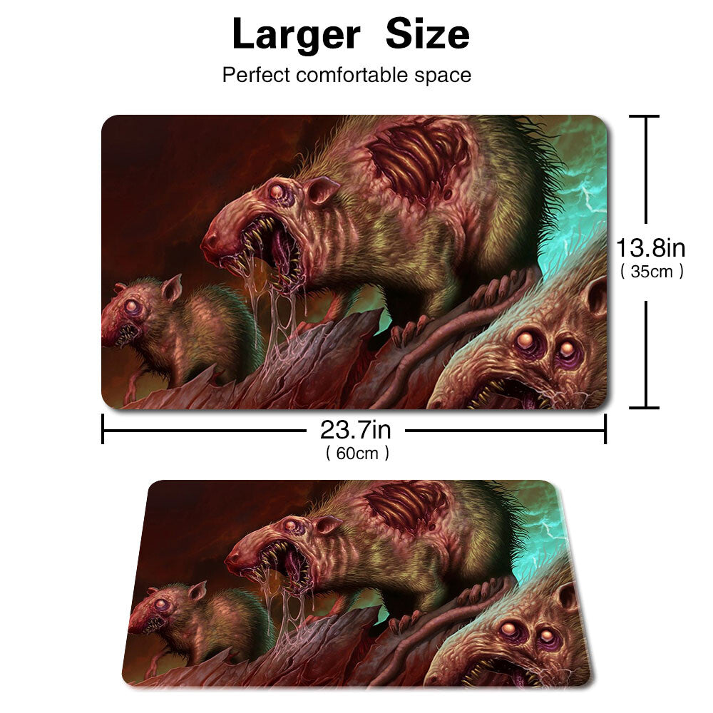 Rotting-Rats - Board Game MTG Playmat Table Mat Games Mousepad Play Mat of TCG