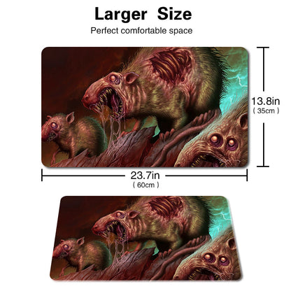Rotting-Rats - Board Game MTG Playmat Table Mat Games Mousepad Play Mat of TCG