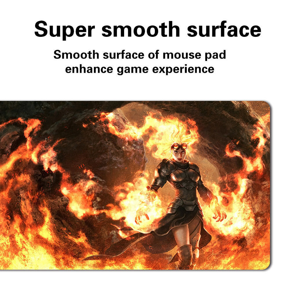 Chandra Nalaar - Board Game MTG Playmat Games Mousepad Play Mat of TCG CCG