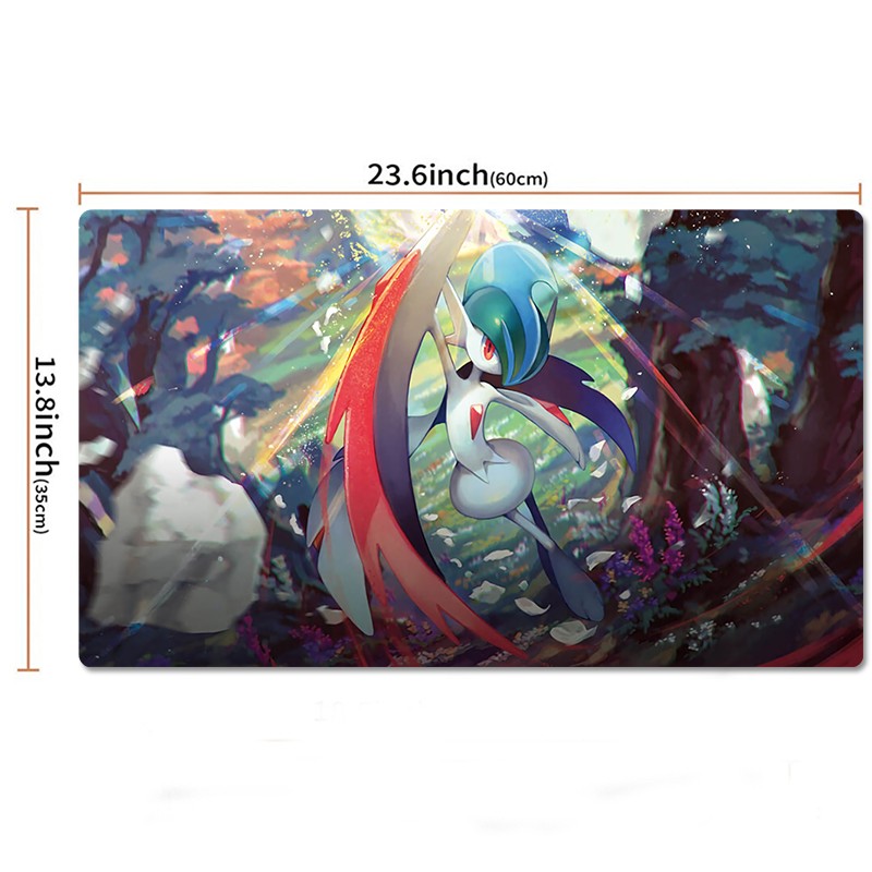 Mega Gallade Pokemon Table Playmat PTCG TCG CCG Play Pad Trading Card Games Mat