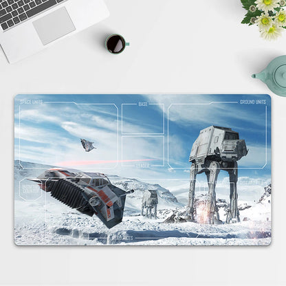 Playmat AT-ST TCG Starwars : Unlimited Trading Card Game CCG Play Mat Free Bag