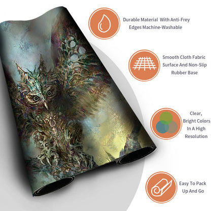 Baleful Strix - Magic The Gathering MTG Playmat TCG CCG MTG Playmat Stitched Edge
