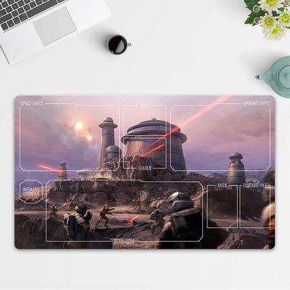 Playmat Battlefront TCG Starwars : Unlimited Trading Card Game Play Mat Free Bag