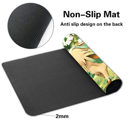 Leafeon Board Game Pokemon Table Playmat TCG CCG Mat Gaming Play Pad Mousepad