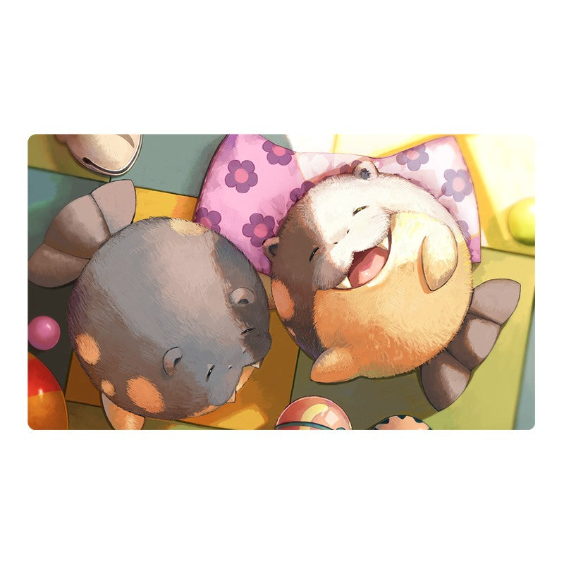 Spheal Board Game Pokemon Table Playmat PTCG TCG CCG Pad Trading Card Games Mat