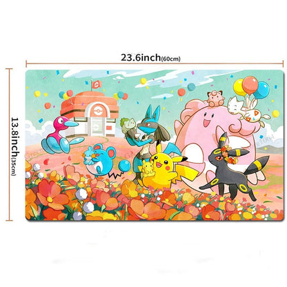 Board Game Pokemon Center Table Playmat TCG CCG Mat Gaming Play Pad Mousepad