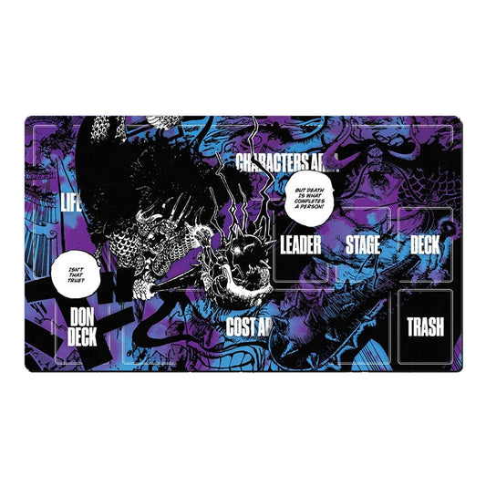 Kaido One Piece Table Playmat OPCG TCG CCG Play Pad Trading Card Game Mat Mousepad