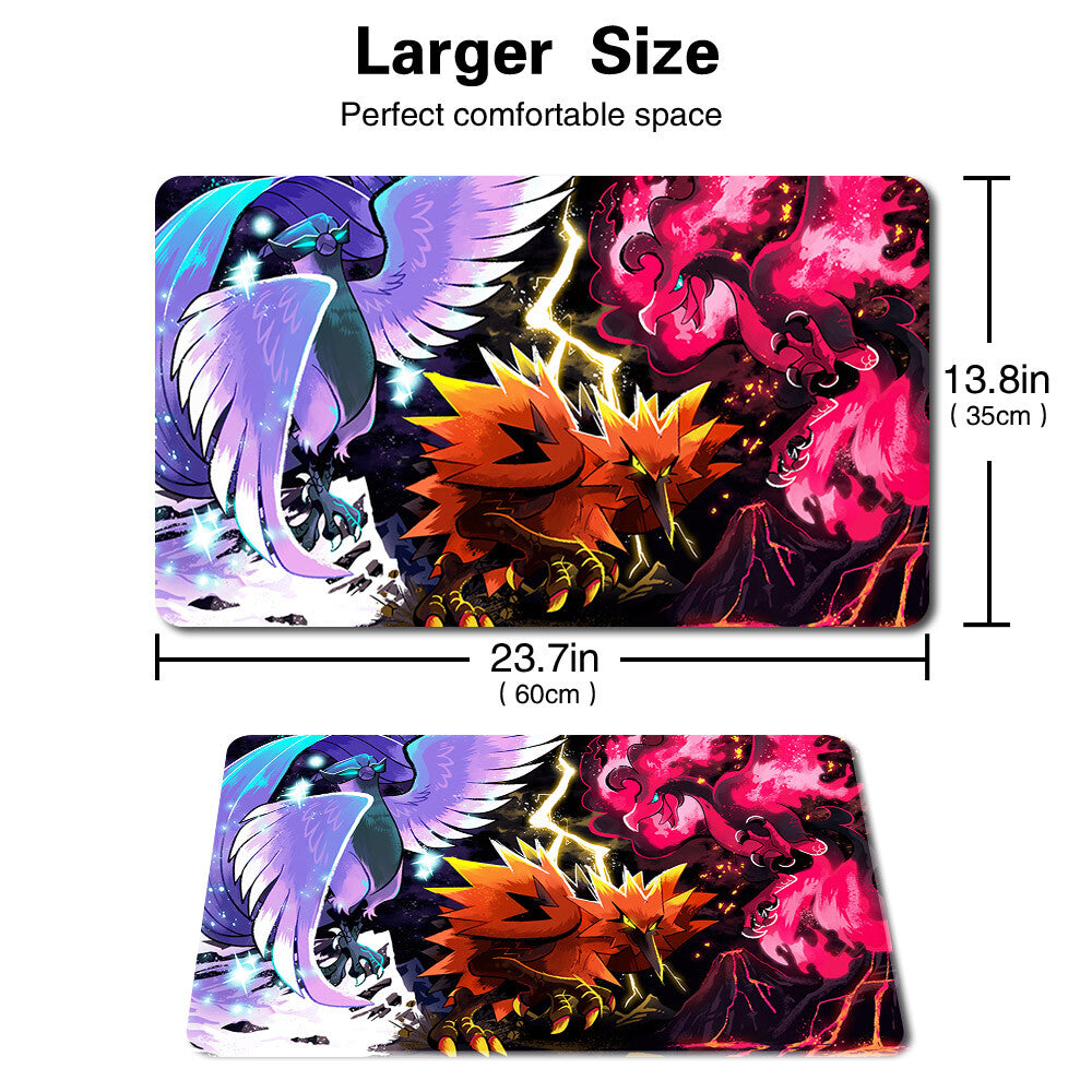 670585 - Board Game Pokemon Legendary bird Playmat Games Mousepad Playmat of TCG