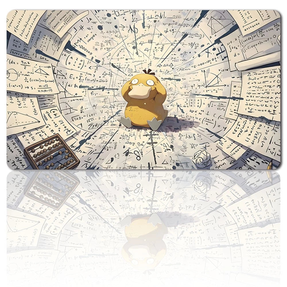 489299 - Board Game Pokemon Psyduck Playmat Games Mousepad Play Mat of TCG