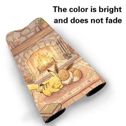 Pikachu Eevee Board Game Pokemon Table Playmat TCG CCG Mat Gaming Play Pad