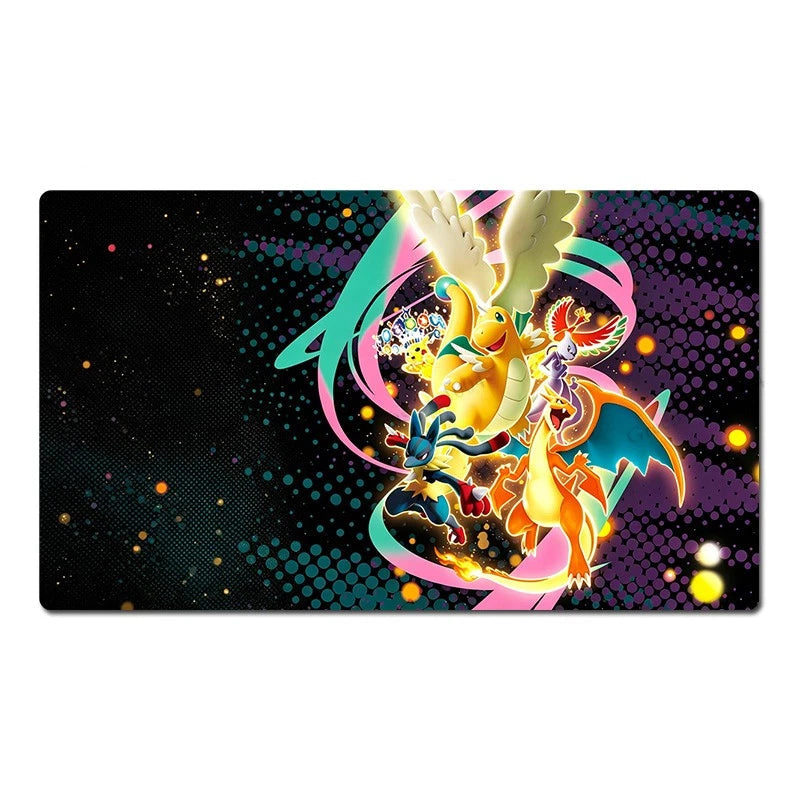 Mega Evolution Board Game Pokemon Table Playmat TCG CCG Mat Play Pad Mousepad