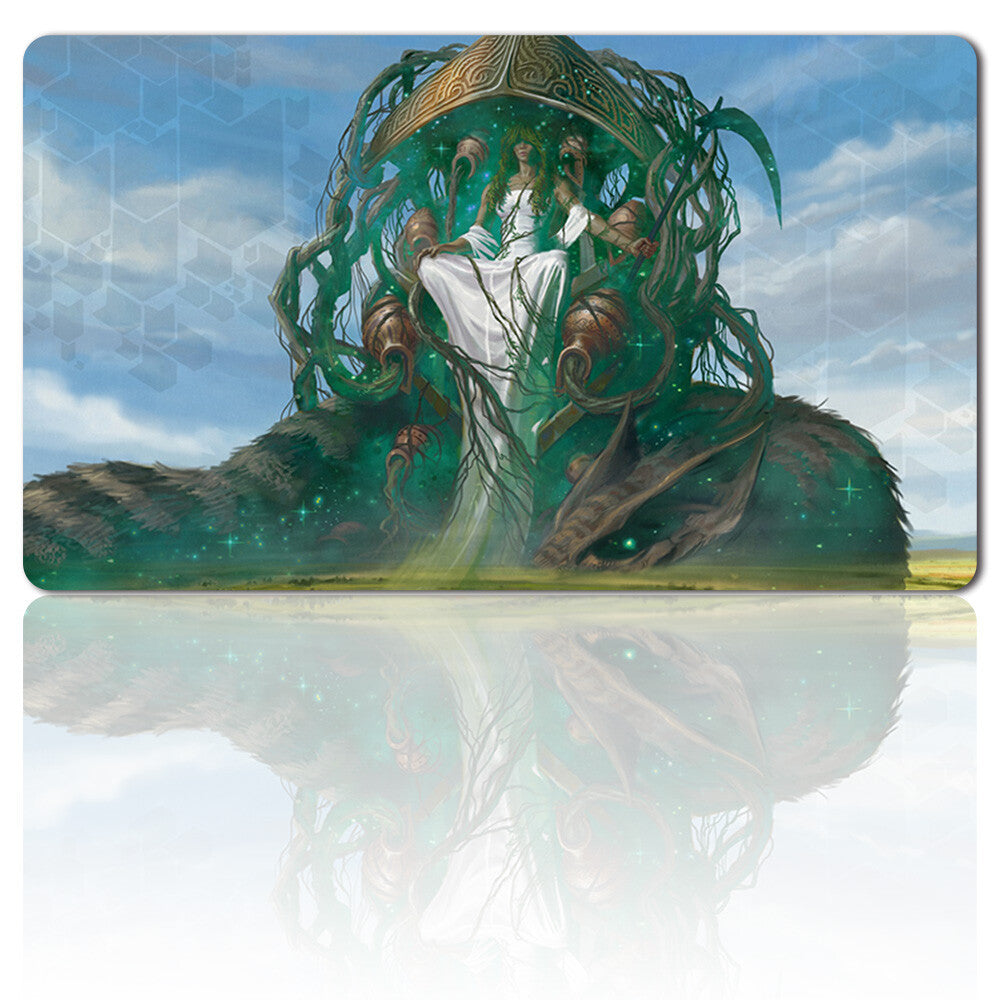 Karametra God of Harvests - Board Game MTG Playmat Mousepad Play Mat of TCG