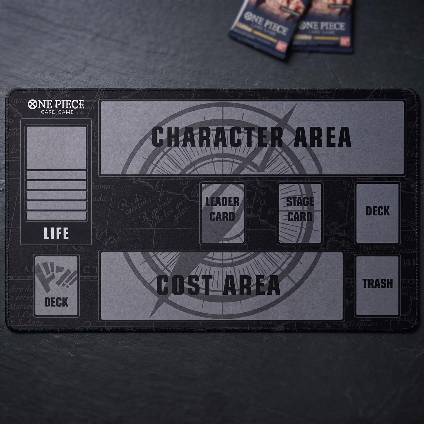 One Piece Playmat - Tournament Style Card Game Mat - Anime Desk Pad 24"x14"