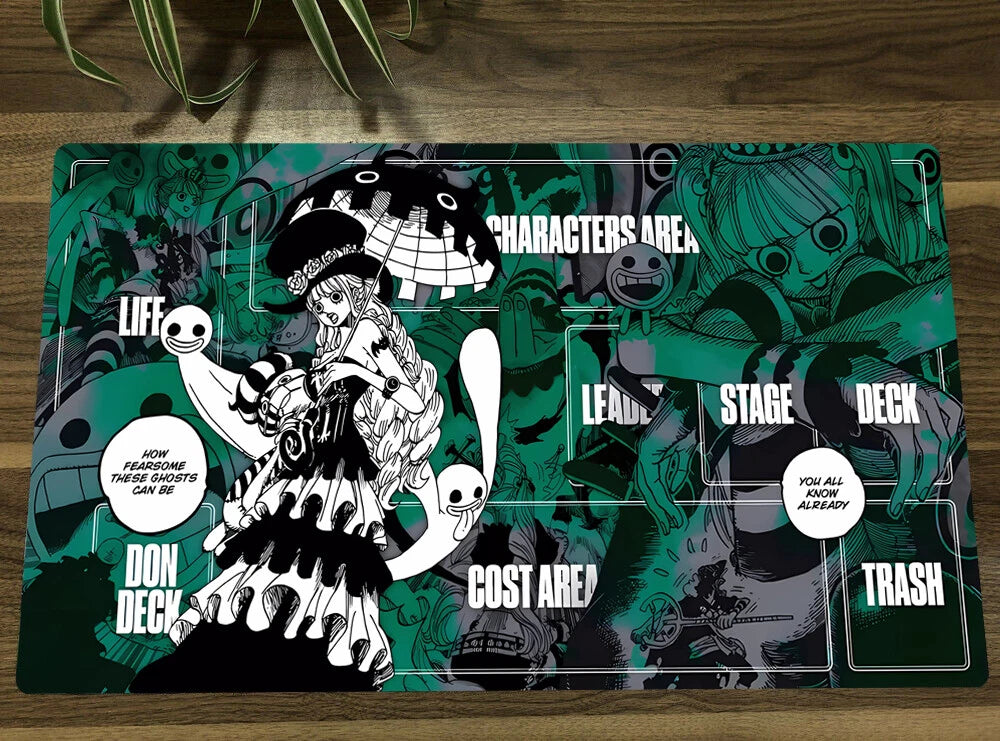One Piece O-P OPCG TCG CCG Table Mouse Pad Perona Duel Playmat Trading Card Game DeskMat