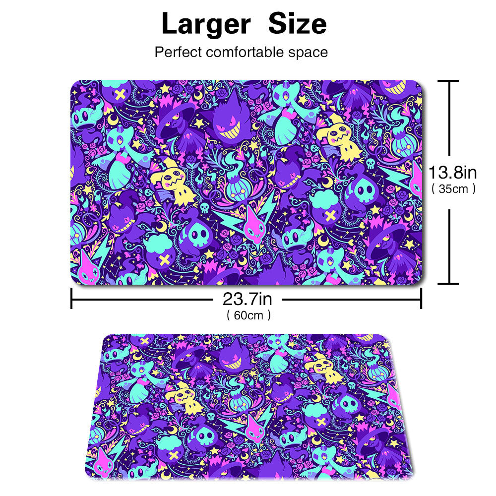 ghost - Board Game Pokemon Gengar Playmat Games Mousepad Play Mat of TCG