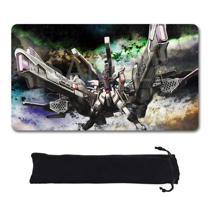 Gundam Playmat Suitable for GCG , includes Storage Bag, 24 x 14 inches (226500)