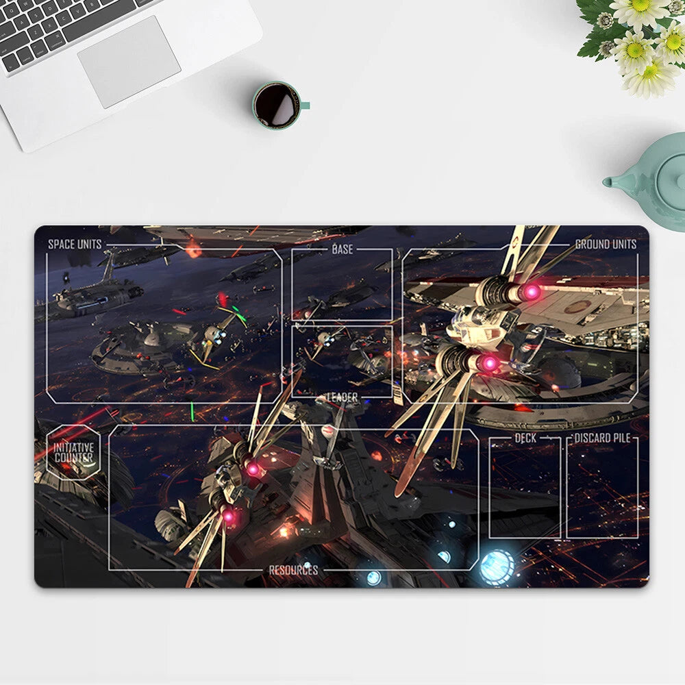 Playmat Revenge TCG Starwars : Unlimited Trading Card Game Play Mat Free Bag