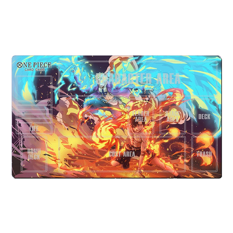 Marco Ace One Piece Table Playmat OPCG TCG CCG Play Pad Trading Card Game Mat Mousepad