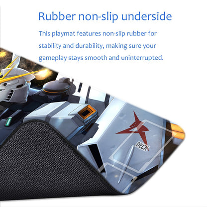 Gundam Playmat Suitable for GCG , includes Storage Bag, 24 x 14 inches (946015)