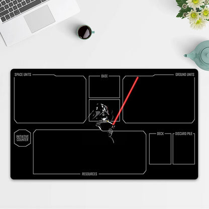 Playmat Darth Vader TCG Starwars : Unlimited Trading Card Game Play Mat Free Bag