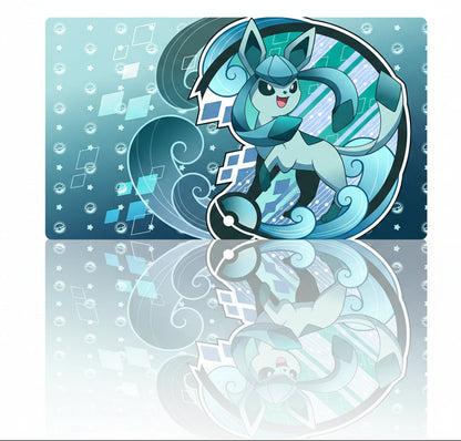 Glaceon Board Game Pokemon Table Playmat TCG CCG Mat Gaming Play Pad Mousepad