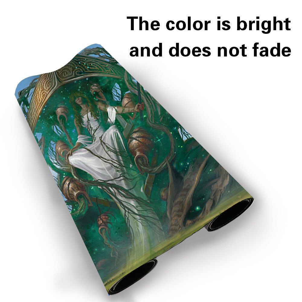 Karametra God of Harvests - Board Game MTG Playmat Mousepad Play Mat of TCG