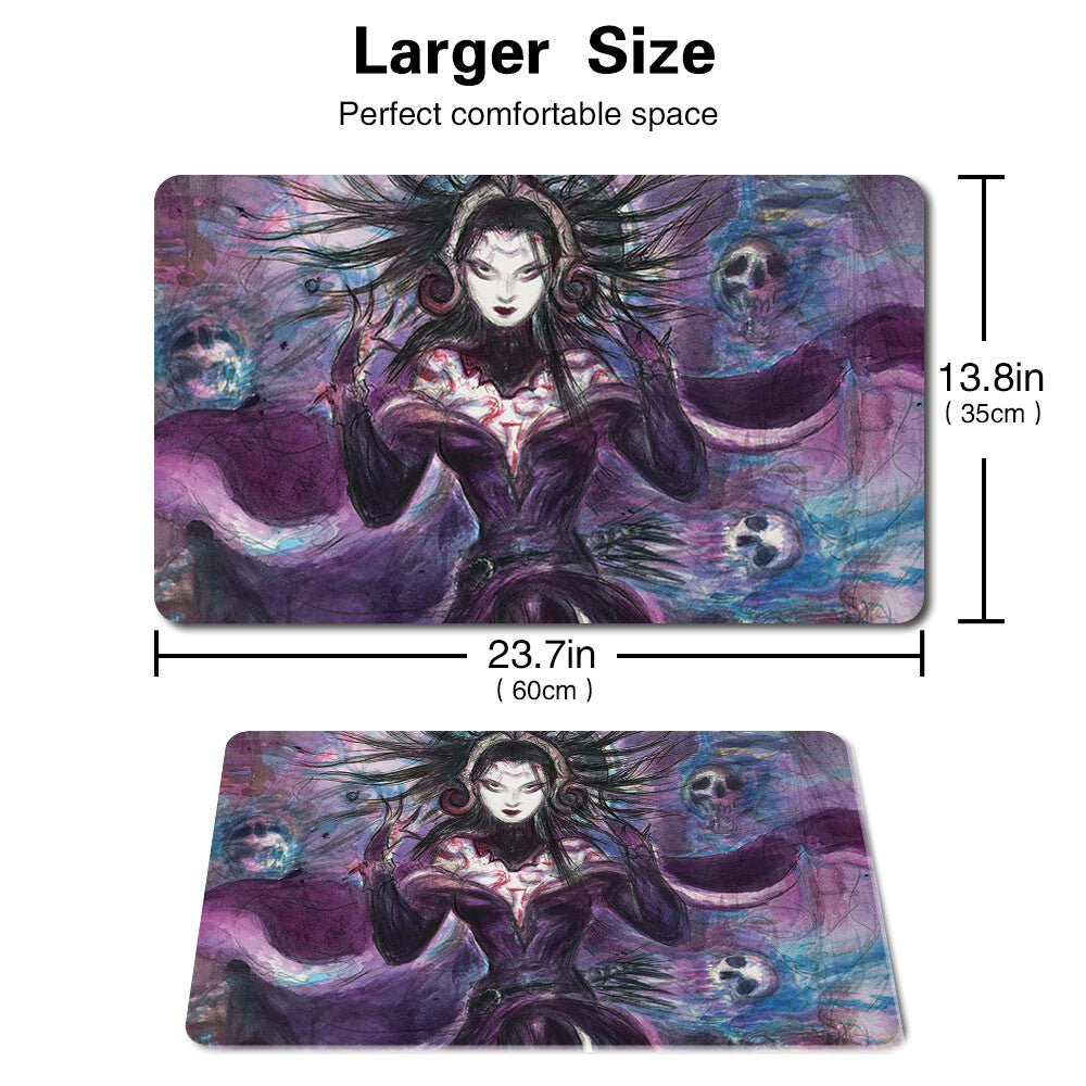 LILIANA,DREADHORDE GENERAL-Board Game MTG Playmat Games Mousepad Play Mat of TCG