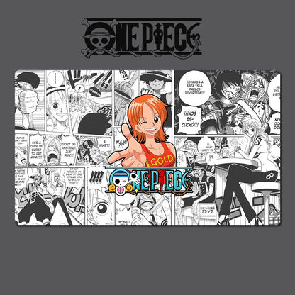 Nami O-P Table Playmat OPCG TCG CCG Play Pad Trading Card Game Mat Mousepad