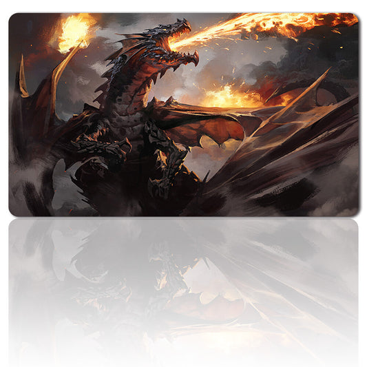 Drakuseth, Maw of Flames - Board Game MTG Playmat Mousepad Playmat of TCG CCG
