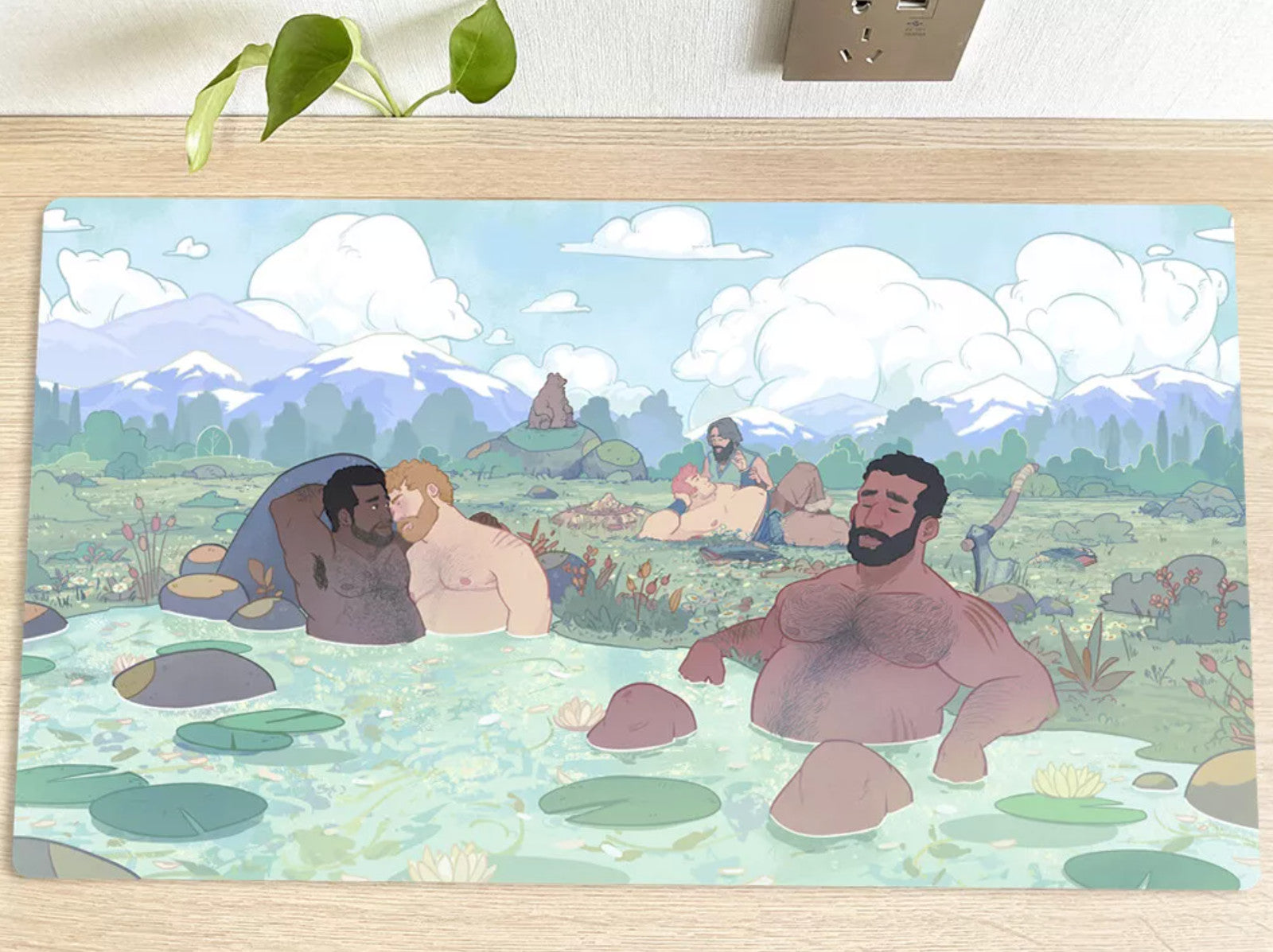 Bearscape - Magic The Gathering MTG Playmat TCG CCG MTG Playmat